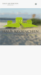 Mobile Screenshot of haus-kroenchen-spiekeroog.de